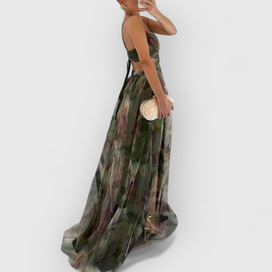 Valeria – La robe aquarelle qui séduit au premier regard