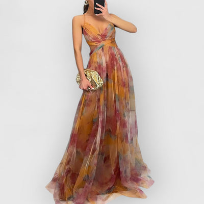 Valeria – La robe aquarelle qui séduit au premier regard