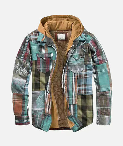 Savrani | Veste à carreaux patchwork