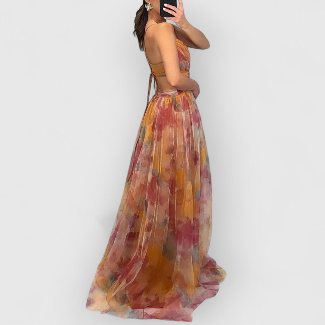 Valeria – La robe aquarelle qui séduit au premier regard