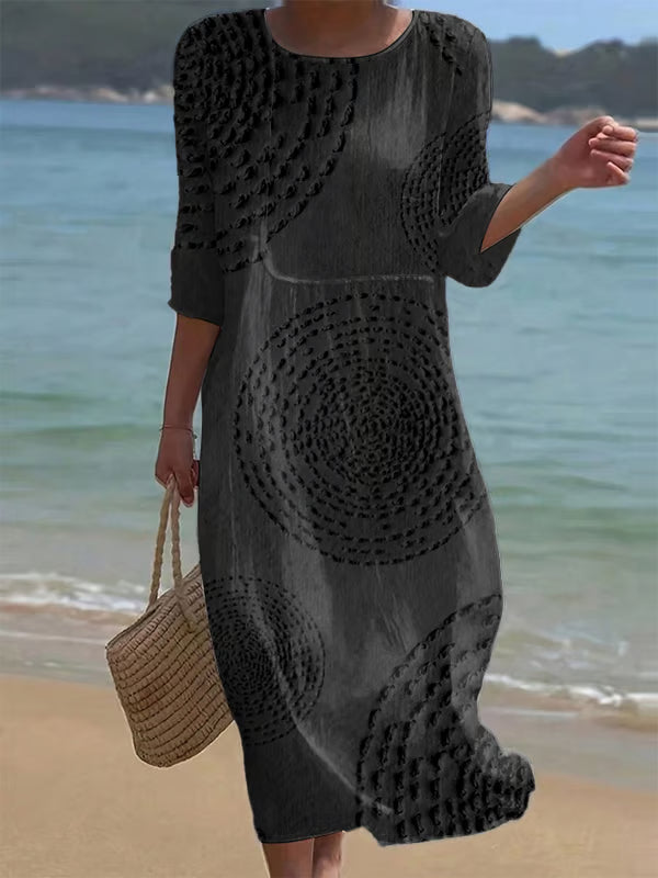 Mira Punto | Robe d'été avec une texture délicate