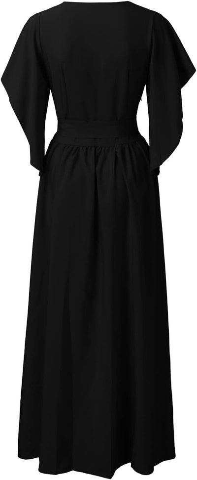 Daria | Robe femme à manches papillon