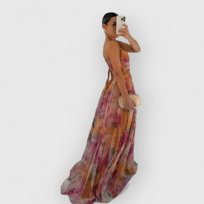 Valeria – La robe aquarelle qui séduit au premier regard