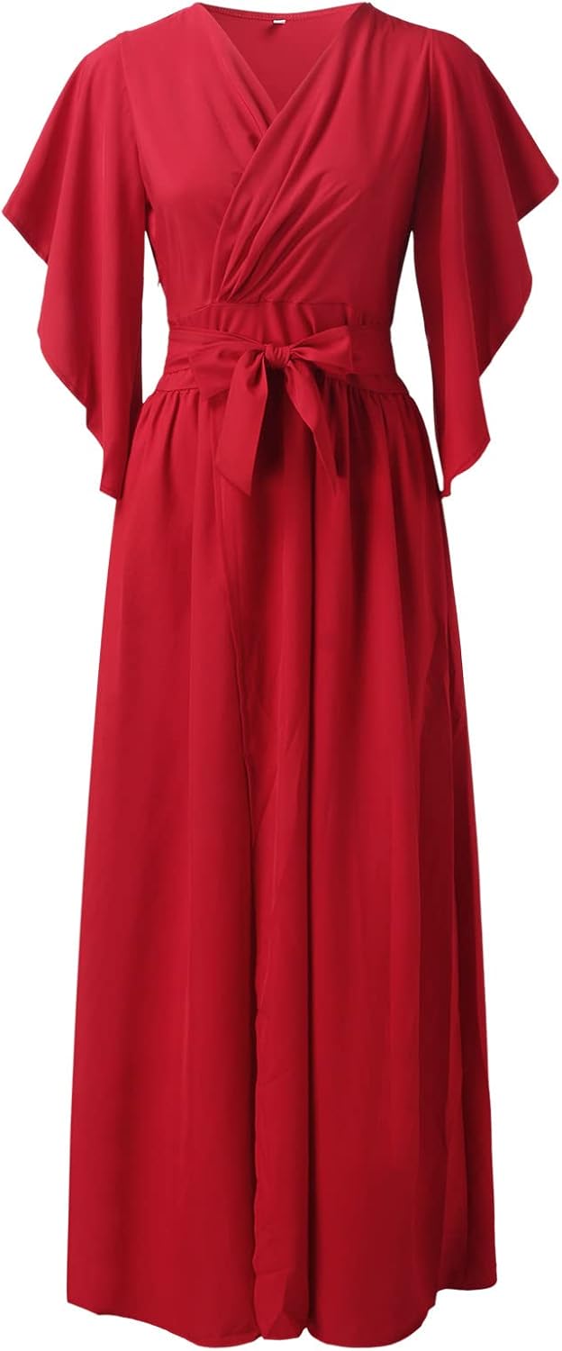 Daria | Robe femme à manches papillon