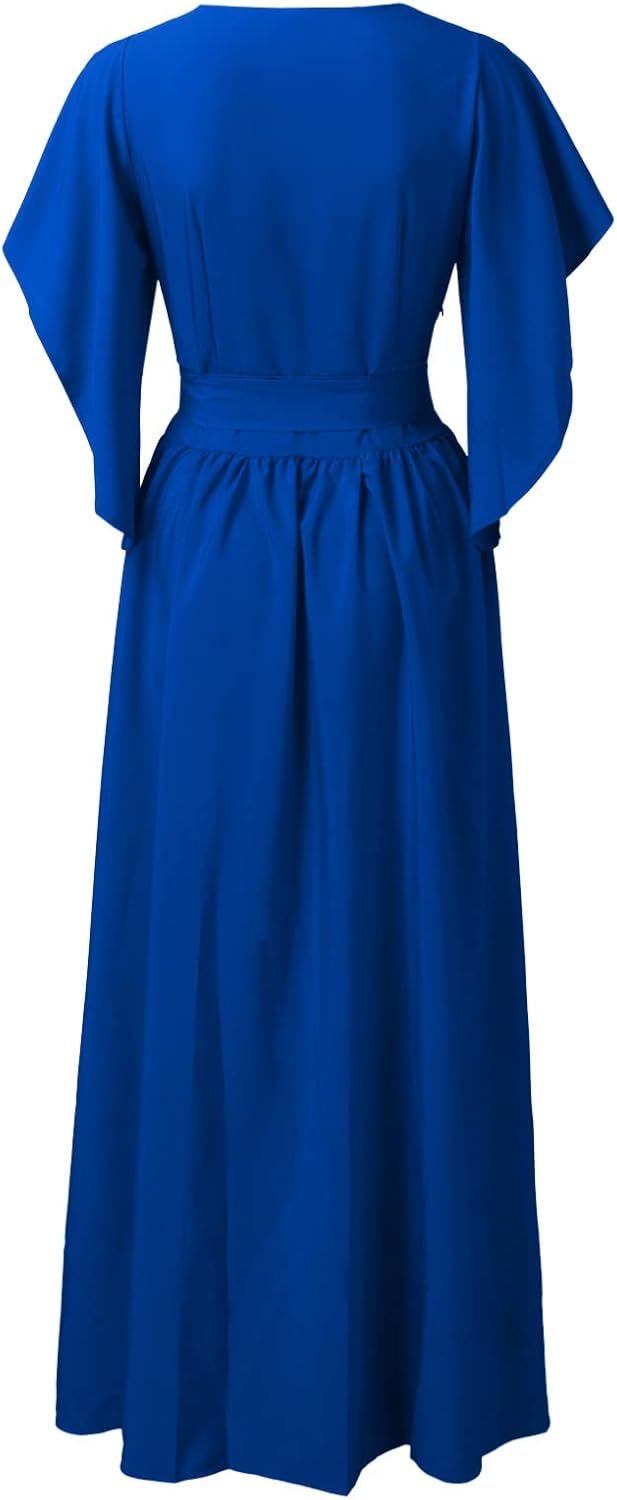 Daria | Robe femme à manches papillon