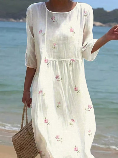 Isabelle Fiori | Robe légère avec un imprimé floral délicat