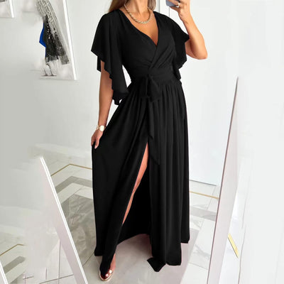 Daria | Robe femme à manches papillon