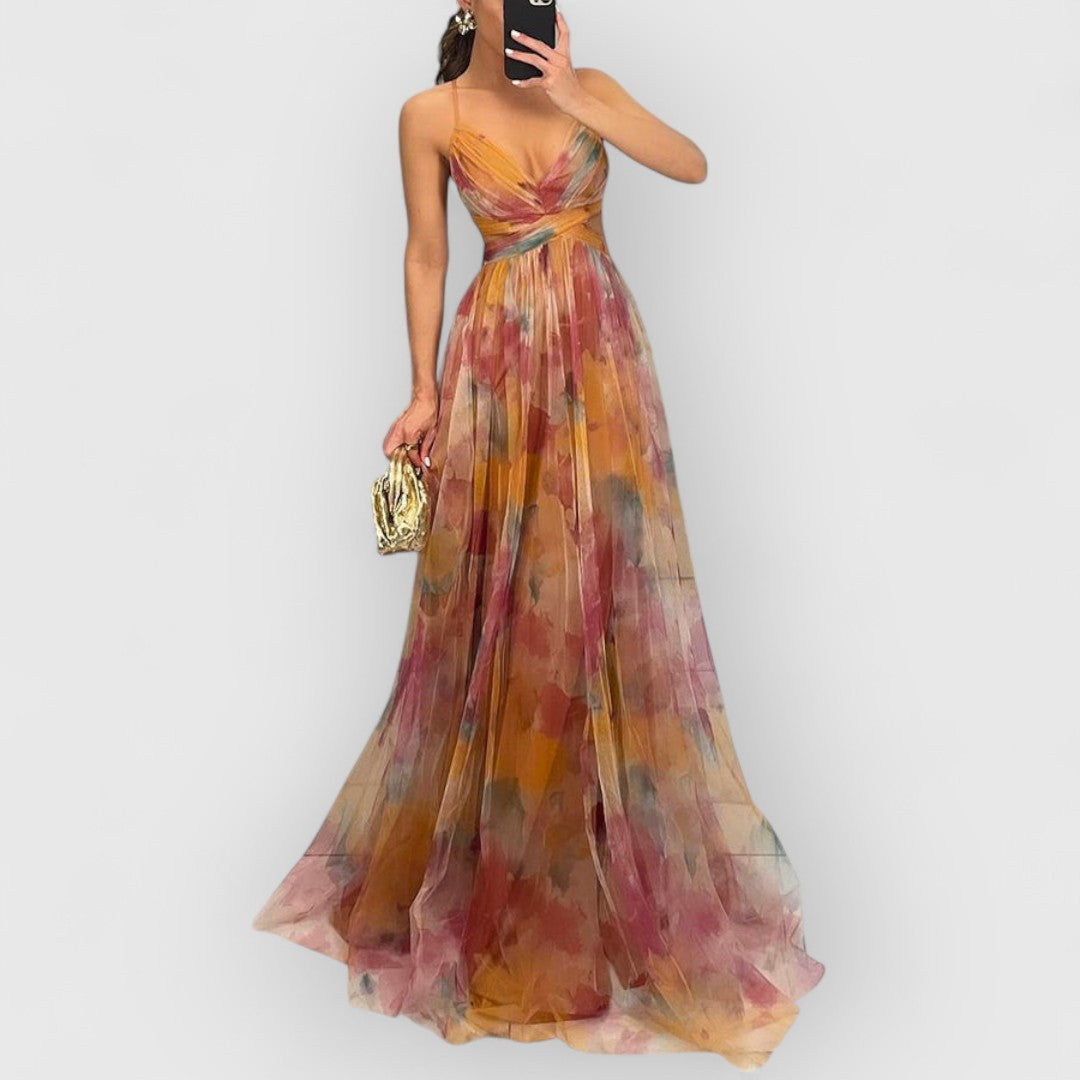 Valeria – La robe aquarelle qui séduit au premier regard