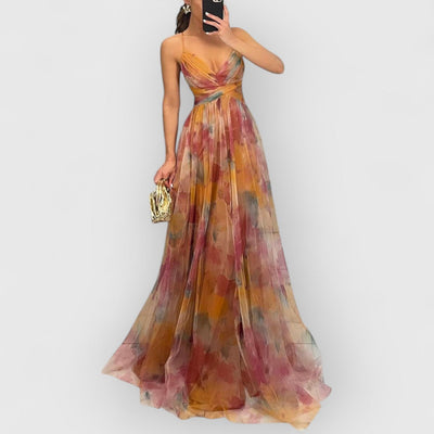 Valeria – La robe aquarelle qui séduit au premier regard
