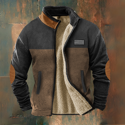 Veste en polaire décontractée pour hommes