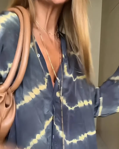 Liliana | Robe maxi à rayures boho
