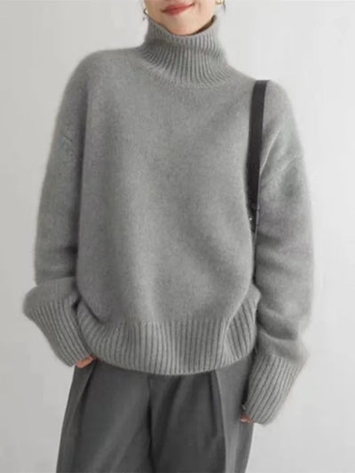 SeravaParis™ | Col montant en cachemire