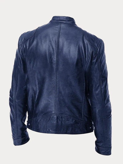SeravaParis™ | Veste décontractée en cuir