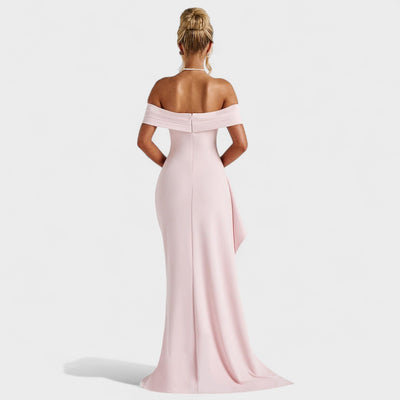 Joyce – Robe Bardot Longue