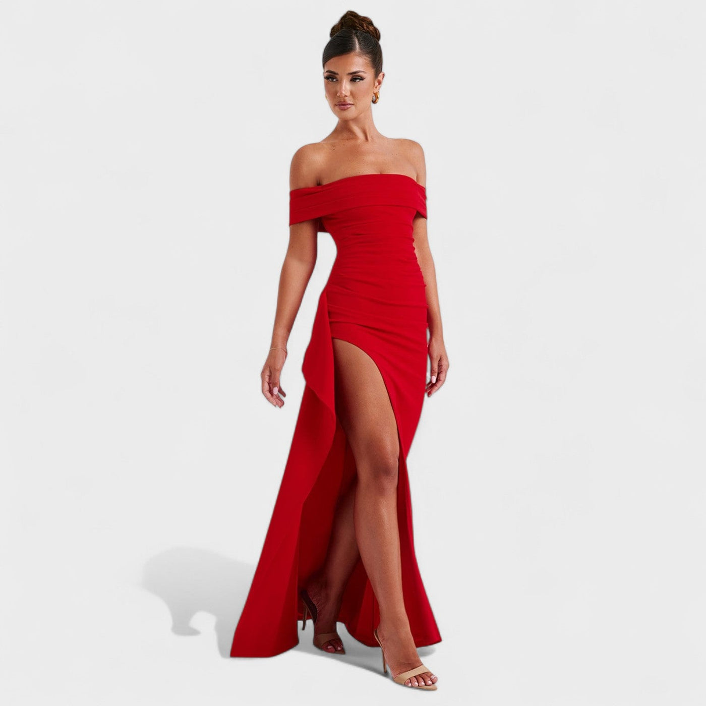 Joyce – Robe Bardot Longue