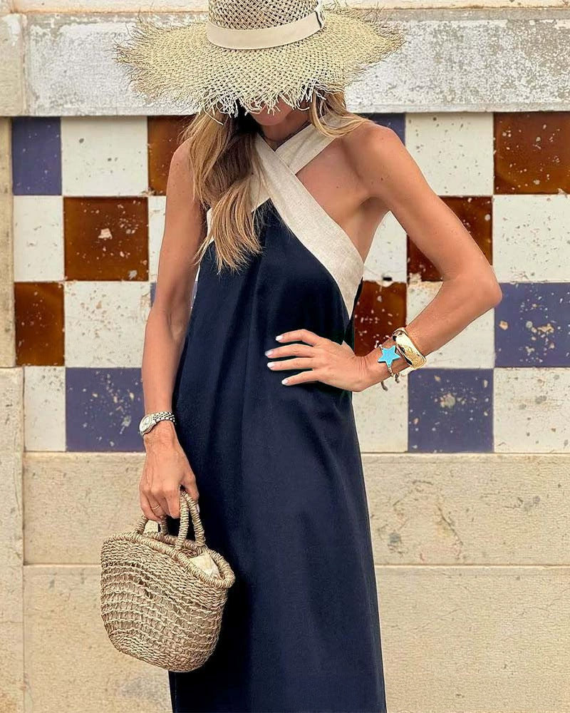 Kira | Robe femme à décolleté croisé