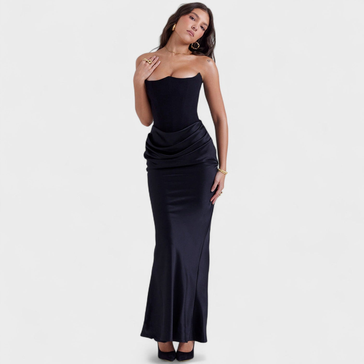 Lina - Robe Maxi Élégante