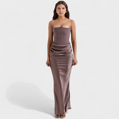 Lina - Robe Maxi Élégante