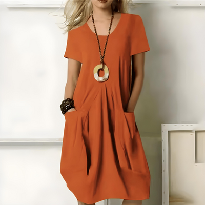 Marzenna | robe élégante qui accentue la taille, offrant un style décontracté